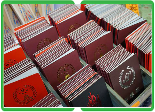 各類證書樣本